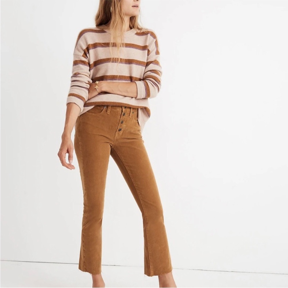 Madewell Cali Demi-Boot Jeans Corduroy Edition Size 25